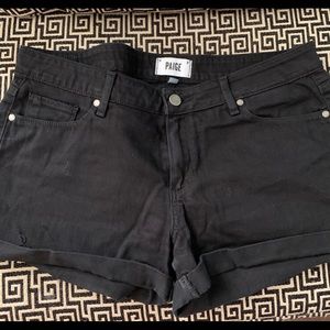 Paige black shorts